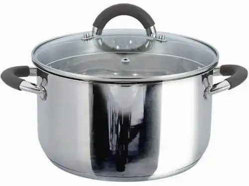 Каструля LEVEL GUSTO GT-1103-18, 18 см, 2.6 л з силіконовими ручками - зображення 5