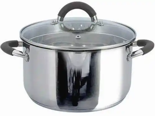 Каструля LEVEL GUSTO GT-1103-20, 20 см, 3.6 л з силіконовими ручками - зображення 5