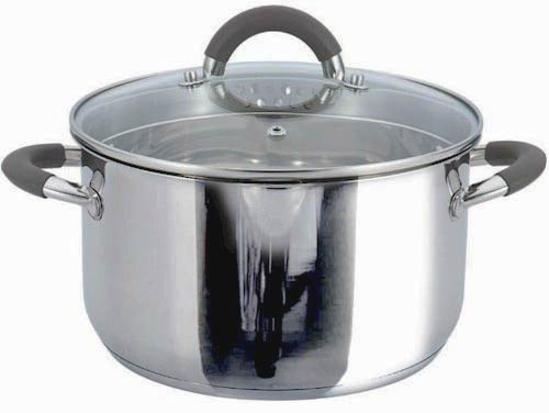 Каструля LEVEL GUSTO GT-1103-20, 20 см, 3.6 л з силіконовими ручками - зображення 6