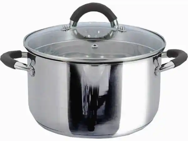 Каструля CASSEROLE GUSTO GT-1102-22, 22 см, 4.7 л з силіконовими ручками - зображення 5