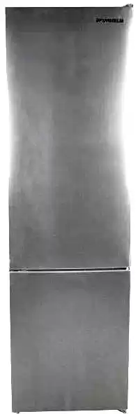 Холодильник Grunhelm GNC-200MX, сірий, No Frost, клас A++, 201 см, 2 камери, 245 л (холодильна), 98 л (морозильна камера внизу), сухе заморожування - зображення 5