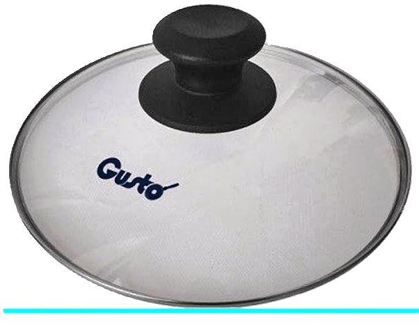 Кришка для посуду скляна Gusto GT-8100-20, 20 см - зображення 1
