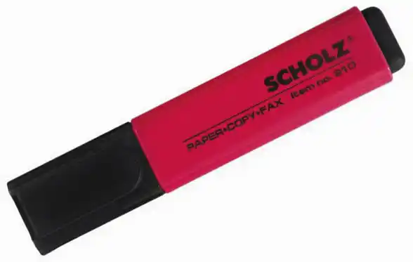 Маркер текстовий рожевий Scholz 210 - зображення 5