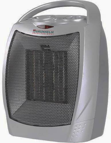 Тепловентилятор PTC-905А Grunhelm 750/1500 Вт, керамічний - зображення 1