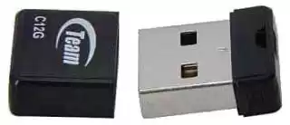 Фото товара Флешка 16 Гб Team Group C12G USB 2.0 черная. USB накопитель (Флэш память)