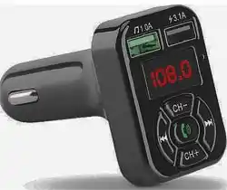 Фото товара FM модулятор Havit HV-FM808BT автомобильный с цифровым дисплеем и пультом дистанционного управления