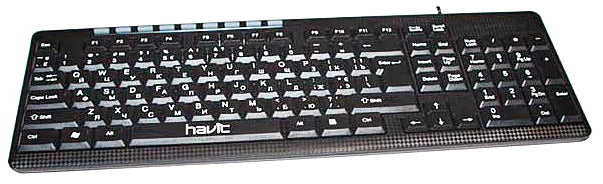 Клавиатура мультимедийная USB Havit HV-KB504L - изображение 1