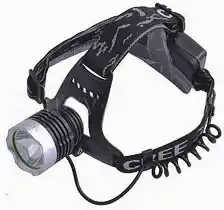 Фото товара Фонарик налобный Police XQ-15-T6, ЗУ 220V/12V, 2x18650, signal light, zoom, Box