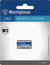 Фото товару Батарейка CR2, West Lithium, 1,5 V, літієва, уп. 20/1, аналоги: DLCR2, KCR2, ECR2, 1CR2, 5046LC
