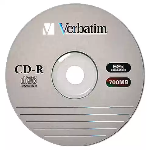 Диски CD-R Verbatim 700Mb 80min 52x Bulk 50 шт. - зображення 5