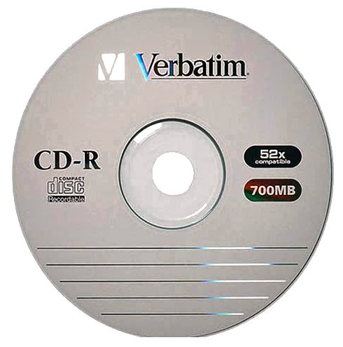 Диски CD-R Verbatim 700Mb 80min 52x Bulk 50 шт. - зображення 6