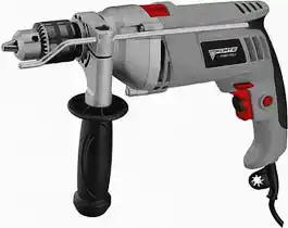 Фото товара Дрель ударная FORTE ID 1100 VR 1100 Вт, 0-1000, 0-2800 об / мин, 2 скорости, зубчатый патрон, реверс