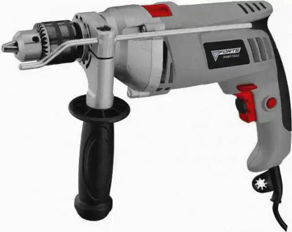 Дриль ударний FORTE ID 1100 VR 1100 Вт, 0-1000, 0-2800 об/хв, 2 швидкості, зубчастий патрон, реверс - зображення 5
