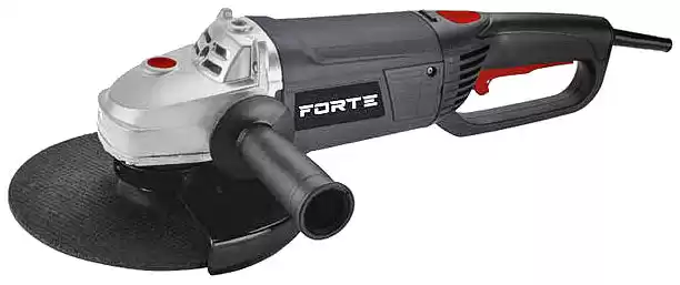 Кутова шліфувальна машина Forte AG 26-230S, 2600 Вт, 6500 об/хв. диаметр круга 230 мм, 180 градусів - зображення 5