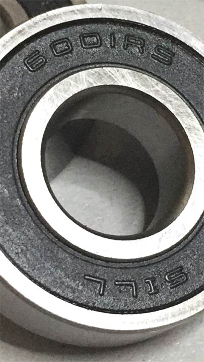 Підшипник SILL 6001-RS (180101) (Литва), Розміри: 11.9*28*8 мм - зображення 2