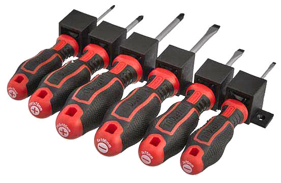 Набір викруток Haisser 6 шт S2 (SL3*75, SL5*100, SL6*100, PH0*75, PH1*100, PH2*100) - зображення 6
