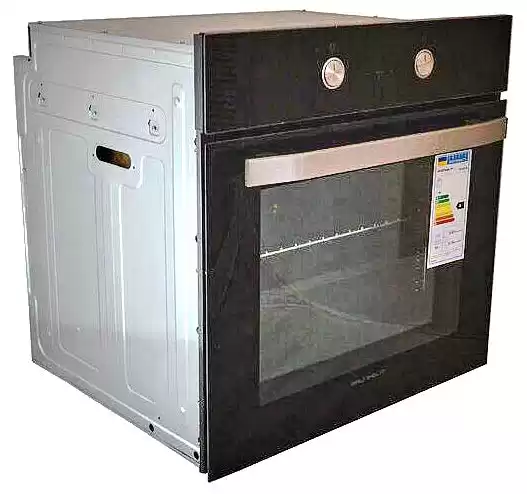 Духова шафа GRUNHELM GDV 829 LB, 65 л, 2,3 кВт, чорне скло, сенсорний дисплей,  6 програм, конвекція, хромовані ручки, гарантія 2 роки, Туреччина - зображення 5