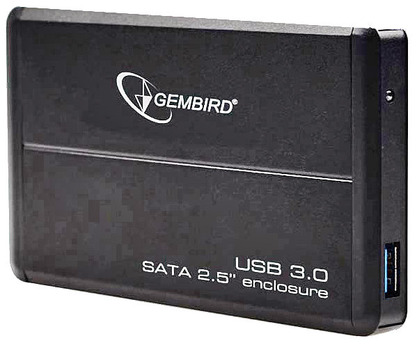 SSD та HDD кишені зовнішня Gembird EE2-U3S-2 USB 3.0 чорна - зображення 6