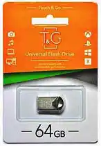 Фото товара Флешка 64 Гб USB 2.0 T&G 113 Metal серая