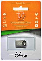 Фото товару Флешка 64 Гб T&G 113 Metal USB 2.0 сіра