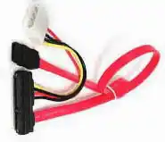 Кабелі CC-Sata-C1 Serial ATA data and power combo cable - зображення 5