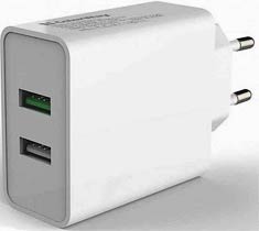 Фото товару Зарядний пристрій iEnergy HC-27, 2xUSB, 2,4A + Cable Lighting