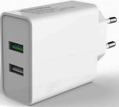 Зарядний пристрій iEnergy HC-27, 2xUSB, 2,4A + Cable Lighting - зображення 6