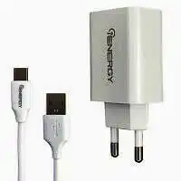 Фото товара Зарядное устройство iEnergy HC-17, 1xUSB, 2A + Cable Type-C