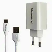 Зарядний пристрій iEnergy HC-17, 1xUSB, 2A + Cable Type-C - зображення 5