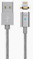 Фото товару Кабелі USB Magnetic Cable iPhone, Silver