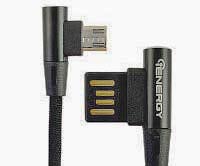 Фото товару Кабель micro USB на USB 1 м чорний, Cable iENERGY CA-17, GAME PLAY