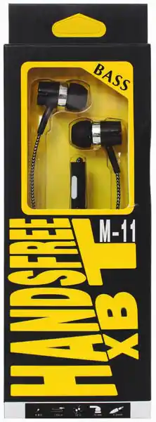 Навушники з мікрофоном Handsfree XBT M-11 Вакуумні - зображення 5