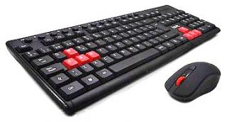 Фото товару Клавіатура бездротова геймерська + мишка HAVIT HV-KB257GCM USB
