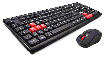 Клавиатурa беспроводная геймерская + мышь HAVIT HV-KB257GCM USB - изображение 1