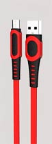 Фото товару Кабель USB e Konfulon DC-01C Micro, 2m, 2A, Red
