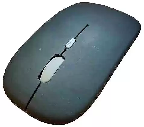 Миша бездротова Bluetooth Konfulon WM-02 чорна, для компʼютера та ноутбука - зображення 5