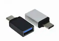 Перехідник Type-C male на USB female, Remax, срібний - зображення 5