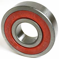 Фото товару Підшипник GRAFT 6206-2RS (Індія), Розміри: 24.2*62*17.2 мм