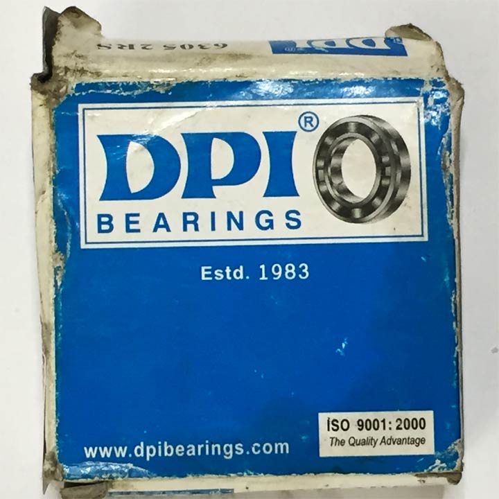 Підшипник DPI 6305-2RS (Індія), Розміри: 25*62*17 мм - зображення 5