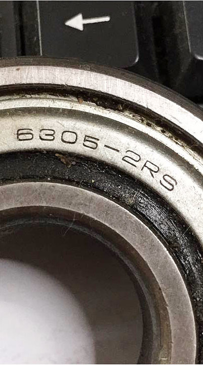 Підшипник HARP 6305-2RS (ГОСТ), Розміри: 25*62*17 мм - зображення 4
