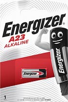 Фото товару Батарейка A23 Energizer, 12 V, алкалінова, плівка, бл. 1/1, аналоги: 23AE, GP23A, V23GA, LRV08, 8LR932, 8LR23, MN21