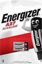 Фото товара Батарейка A27 Energizer, 12 V, алкалиновая, пленка, бл. 1/1, аналоги: 27A, MN27, L828, V27A, GP27A, LR732