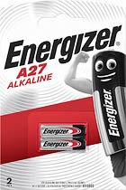 Фото товару Батарейка A27 Energizer, 12 V, алкалінова, плівка, бл. 1/1, аналоги: 27A, MN27, L828, V27A, GP27A, LR732
