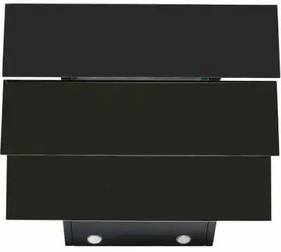 Витяжка кухонна Grunhelm GVN0 3521B похила, продуктивність 750 м3, розміри: 60ш*38в*44г см, пульт ДК, чорне скло, гарантія 2 роки, Туреччина - зображення 5