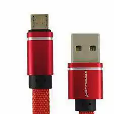 Кабелі USB Konfulon S76, Micro, 1m, 3A, Red - зображення 5