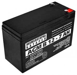 Фото товару Акумулятор Maxxter MBAT-12 (12 V 7 A)