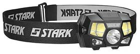 Фото товару Ліхтар налобний LED Stark L-3-03 Li, 3W LED + 2pcs COB + RED LED + sensor, 120 лм + 120 лм, акумулятор 900 mAh, 0,125 кг