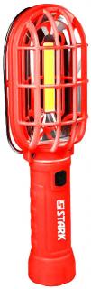 Фото товару Ліхтар ручний Stark L-2-02 Li, 3W COB+ 2 шт. RED LED ззаду, 230 lm red flash, з магнітом, 3*АА, 277 г