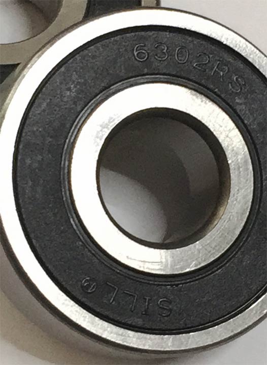 Підшипник SILL 6302-RS (180302) (Литва), Розміри: 14.9*42*13 мм - зображення 4