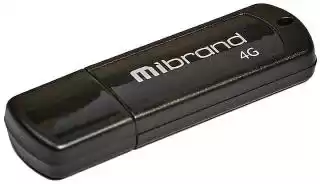 Фото товара Флеш память USB Mibrand Grizzly 4Gb USB 2.0 Black